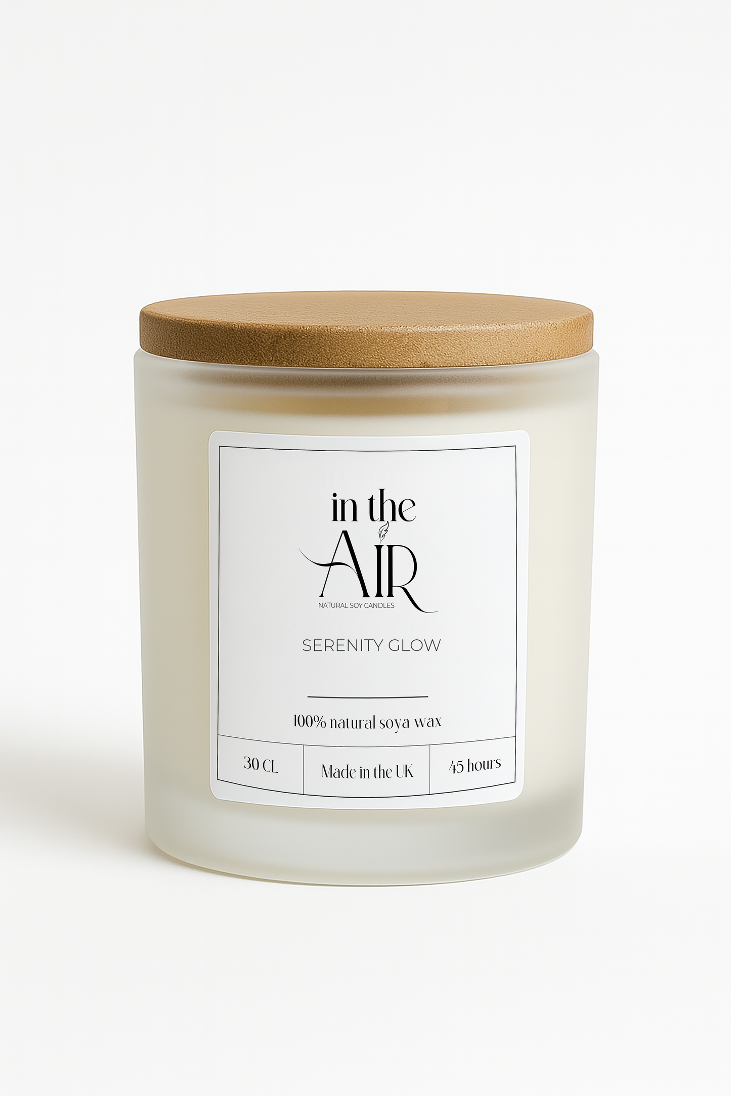 Serenity Glow Scented Soy Candle 260g