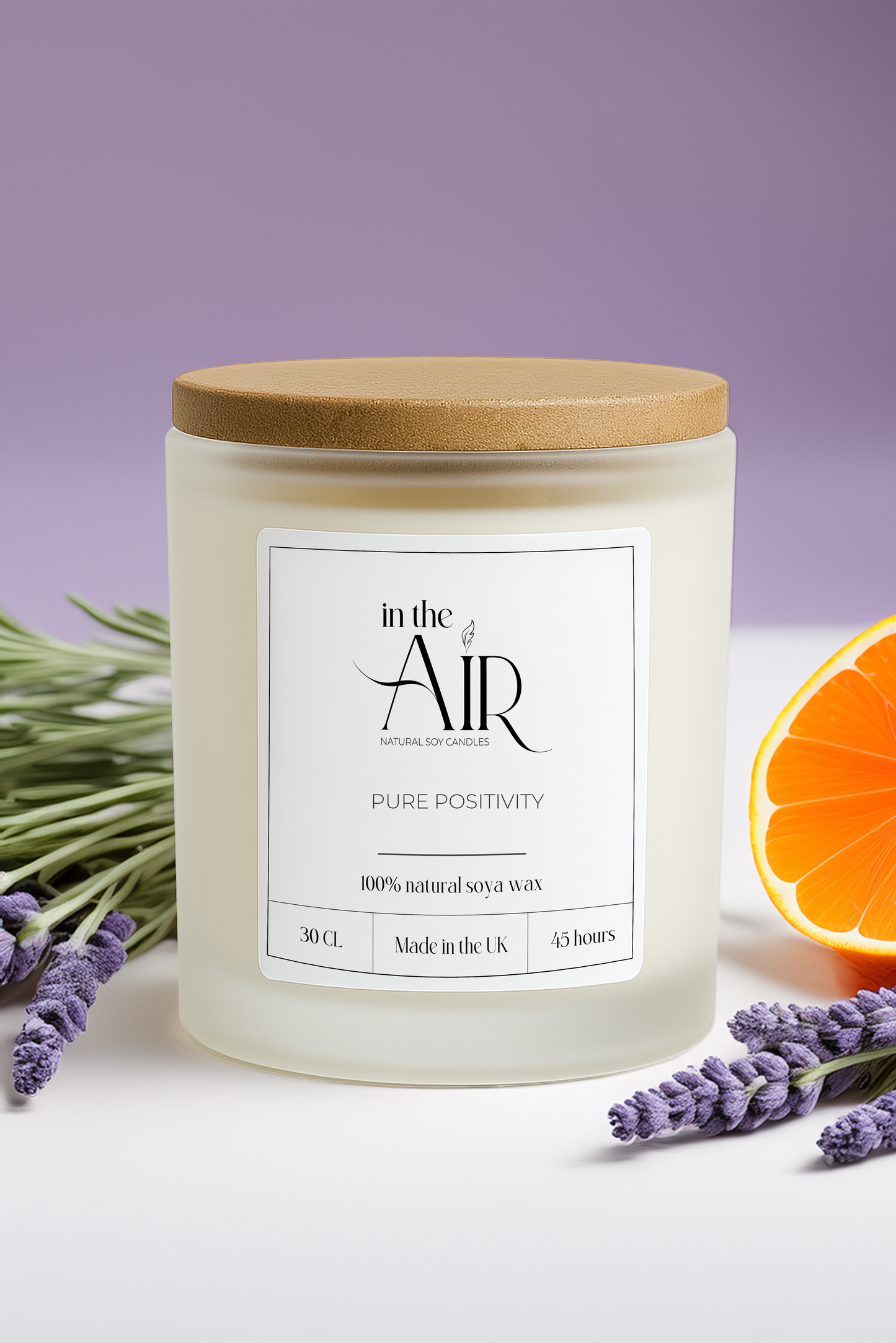Pure Positivity Scented Soy Candle 260g