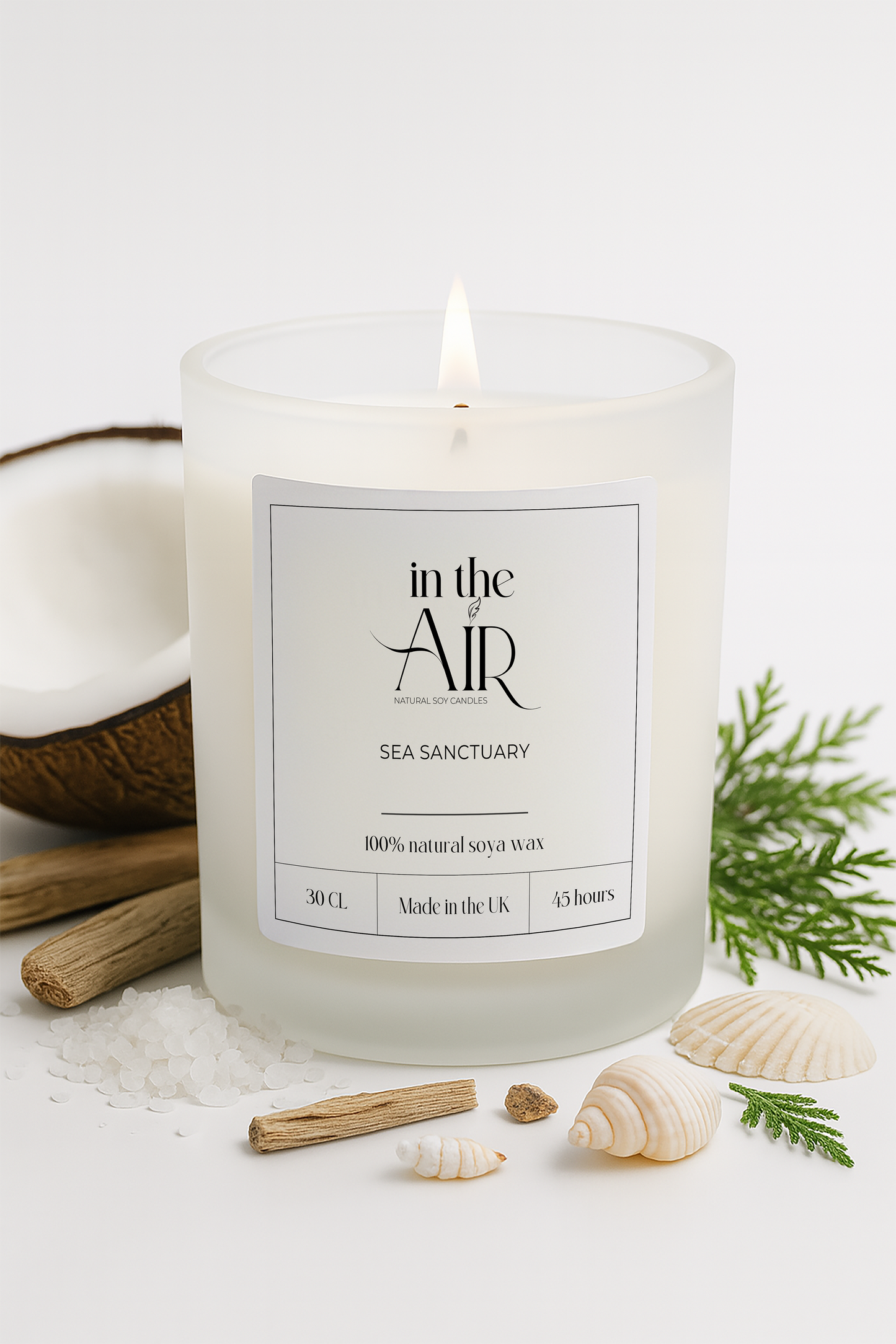 Sea Sanctuary Scented Soy Candle 260g