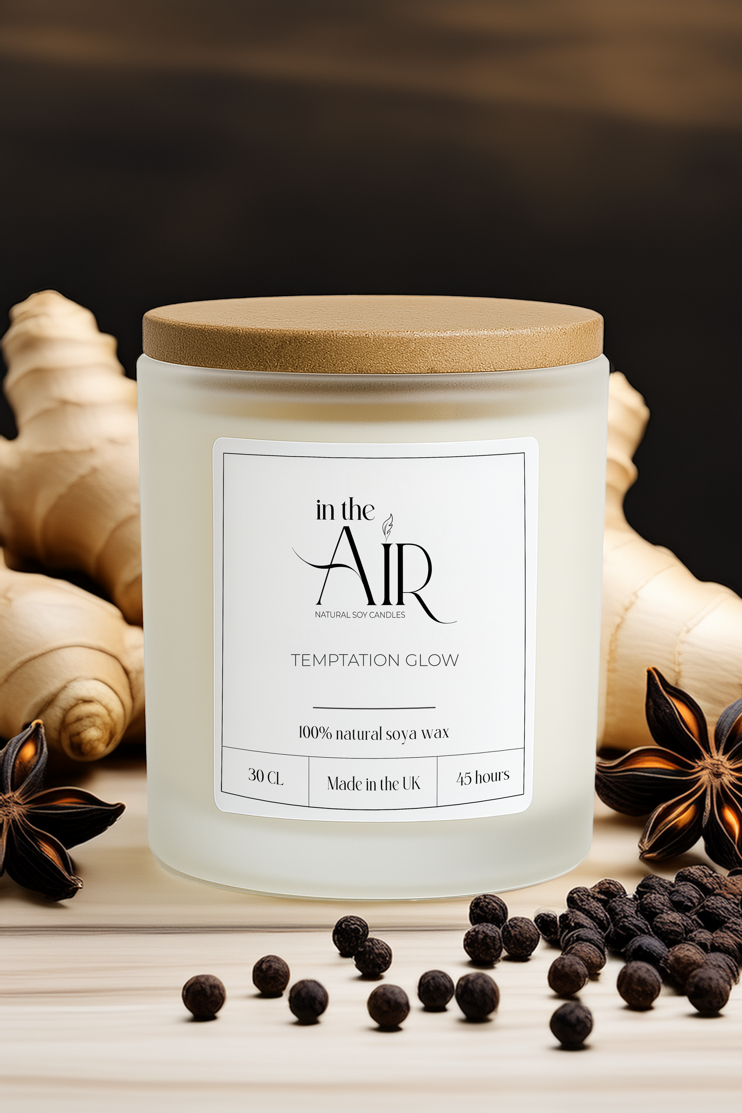 Temptation Glow Scented Candle 260g