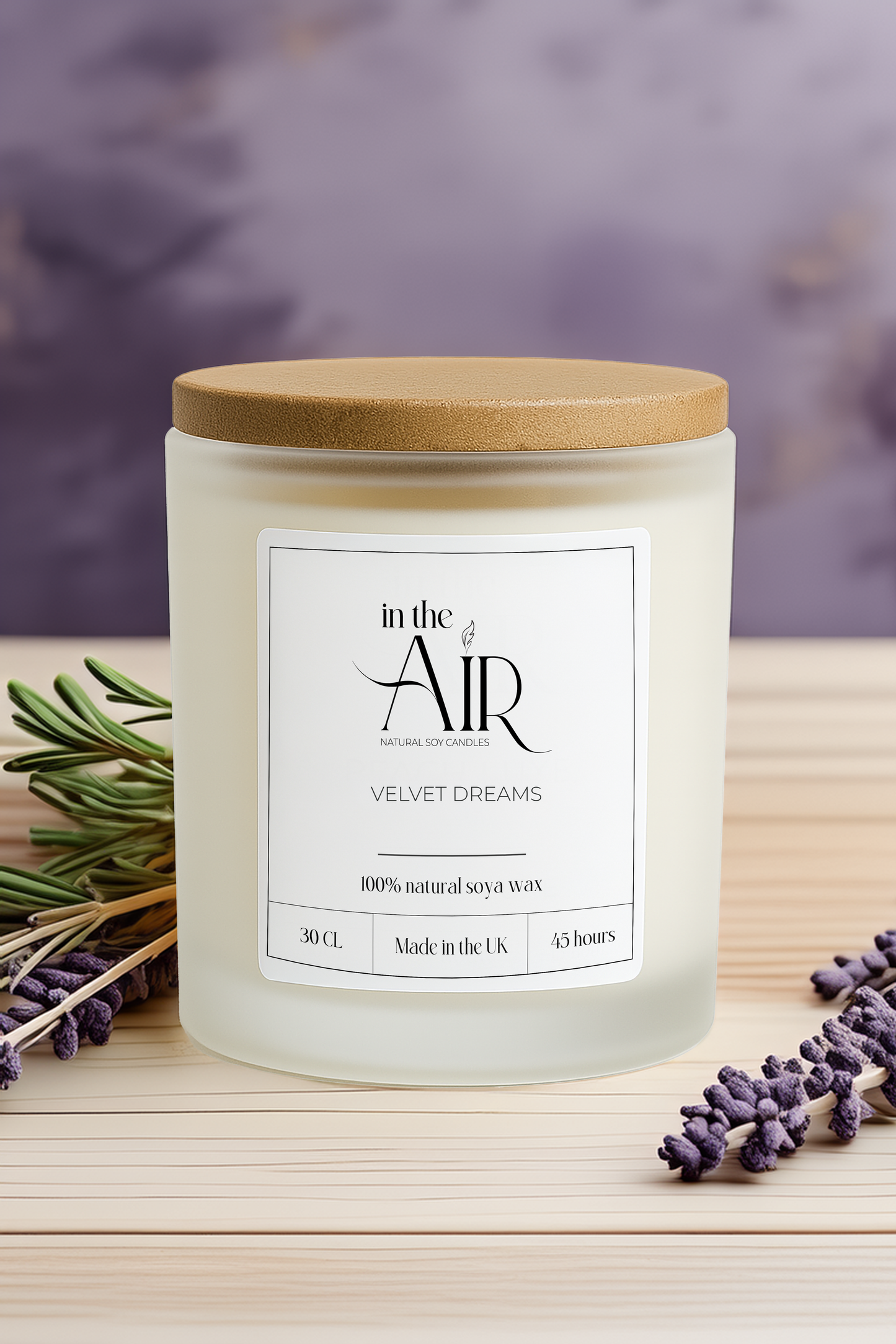 Velvet Dreams Scented Soy Candle 260g
