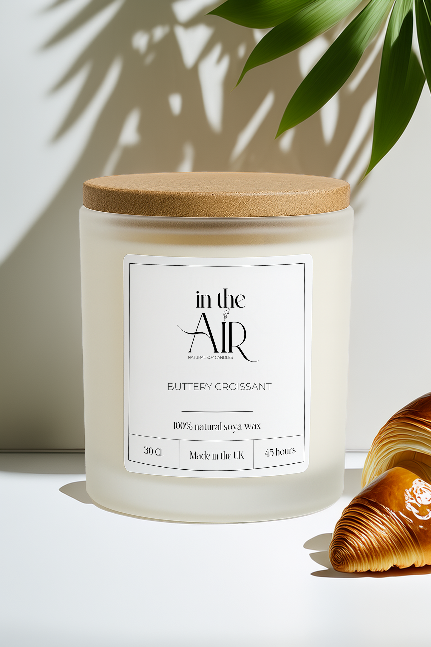Buttery Croissant Scented Soy Candle 260g