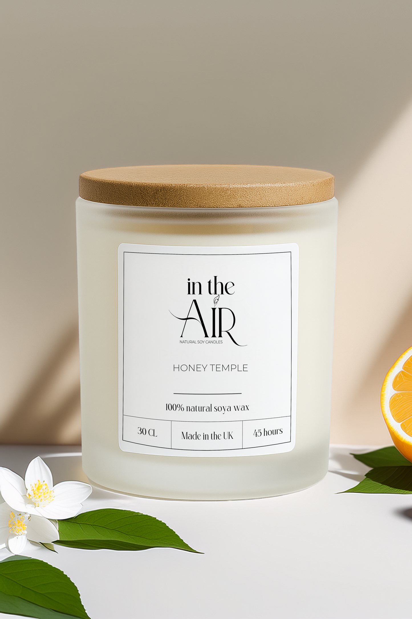 Honey Temple Soy Scented Candle 260g