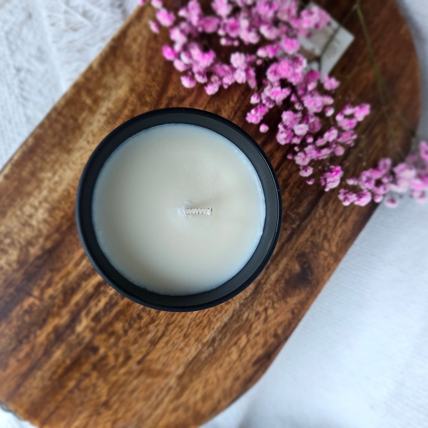 Vintage Leather Candle | Leather, Sandalwood & Amber | 100% Soy Wax | 45h Burn Time
