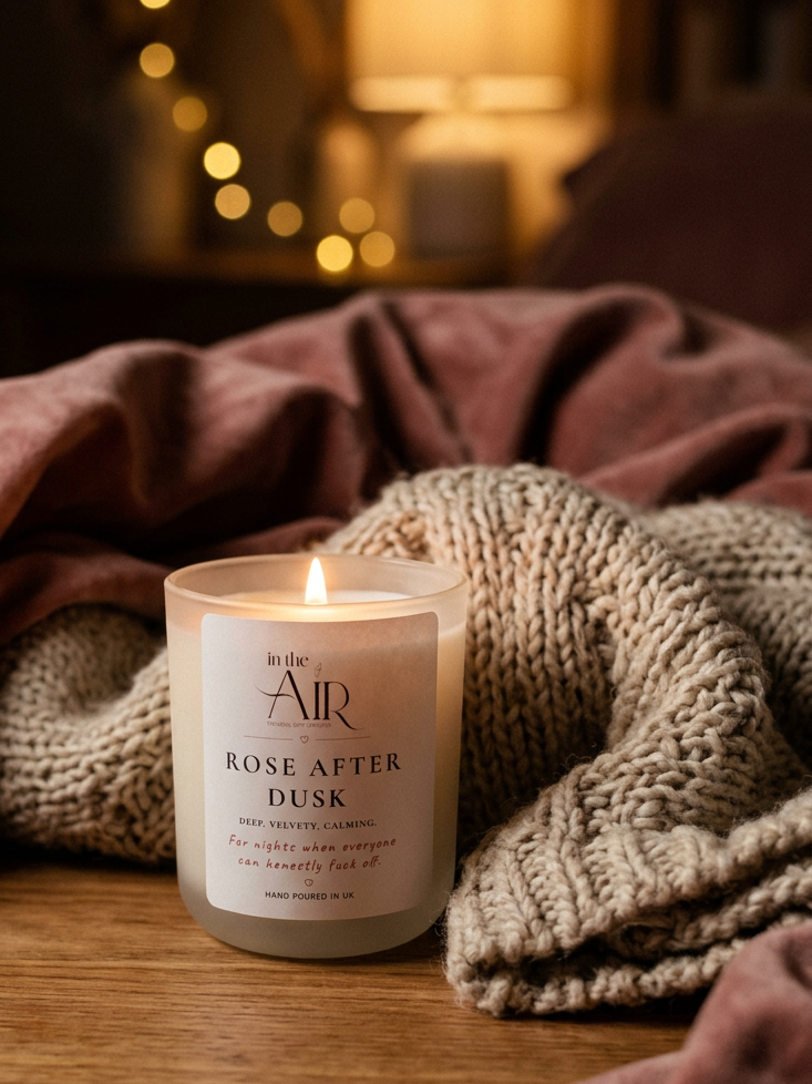Rose After Dusk Soy Candle