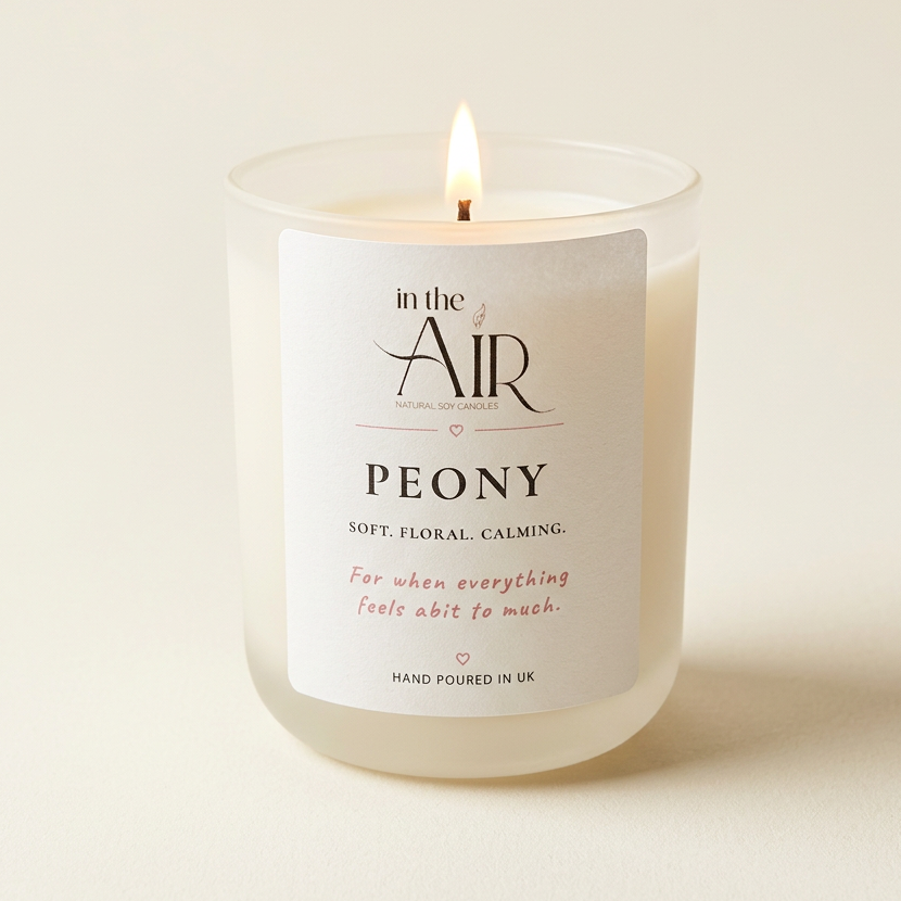 Peony Soy Candle