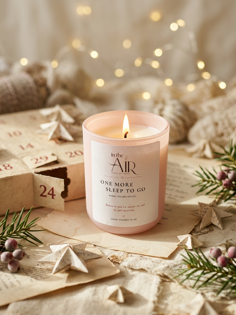 One More Sleep to Go Soy Candle