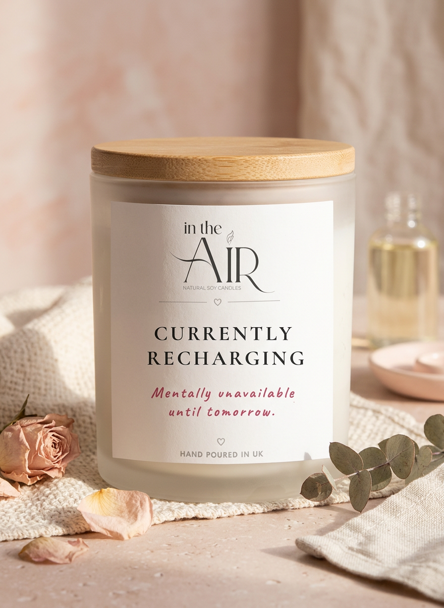 Currently Recharging Candle