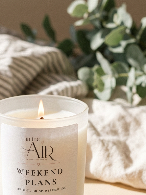 Weekend Plans Soy Candle
