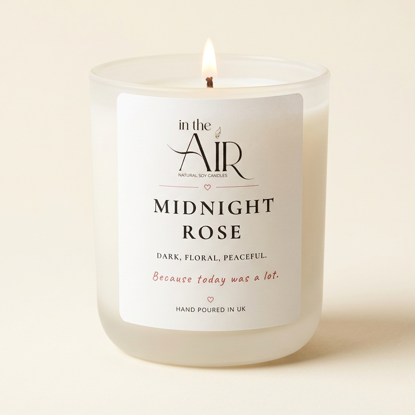 Midnight Rose Soy Candle