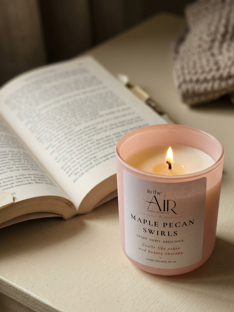 Maple Pecan Swirls Soy Candle