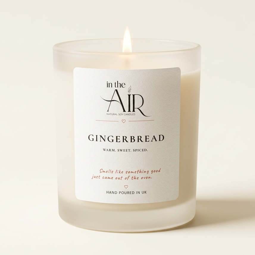 Gingerbread Soy Candle