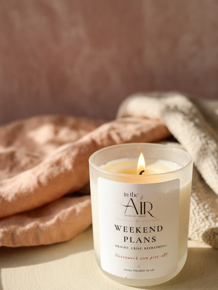Weekend Plans Soy Candle