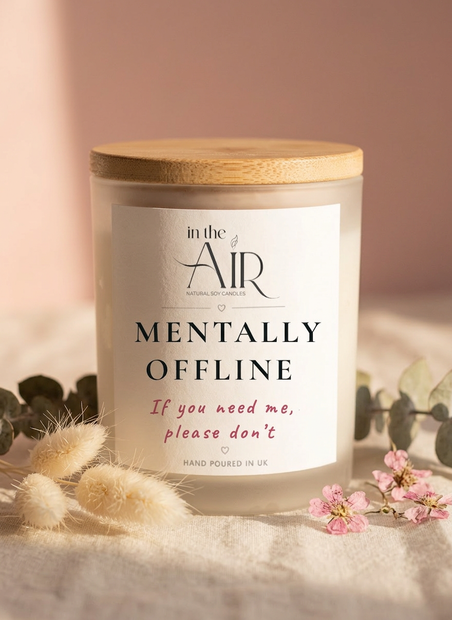 Mentally Offline Candle