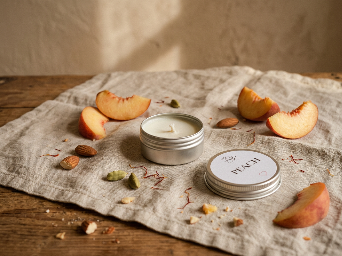 Peach – 10g Soy Candle Sample