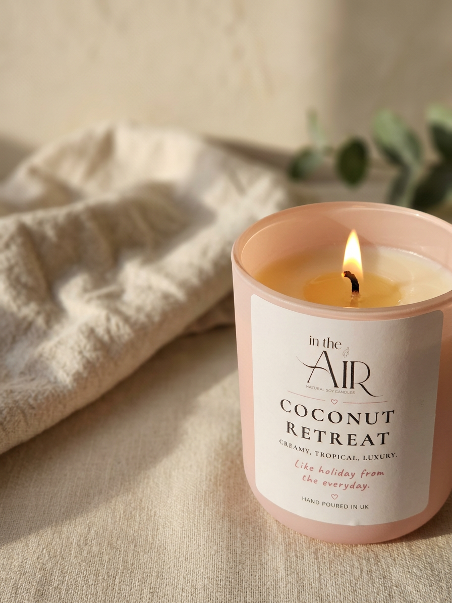Coconut Retreat Soy Candle