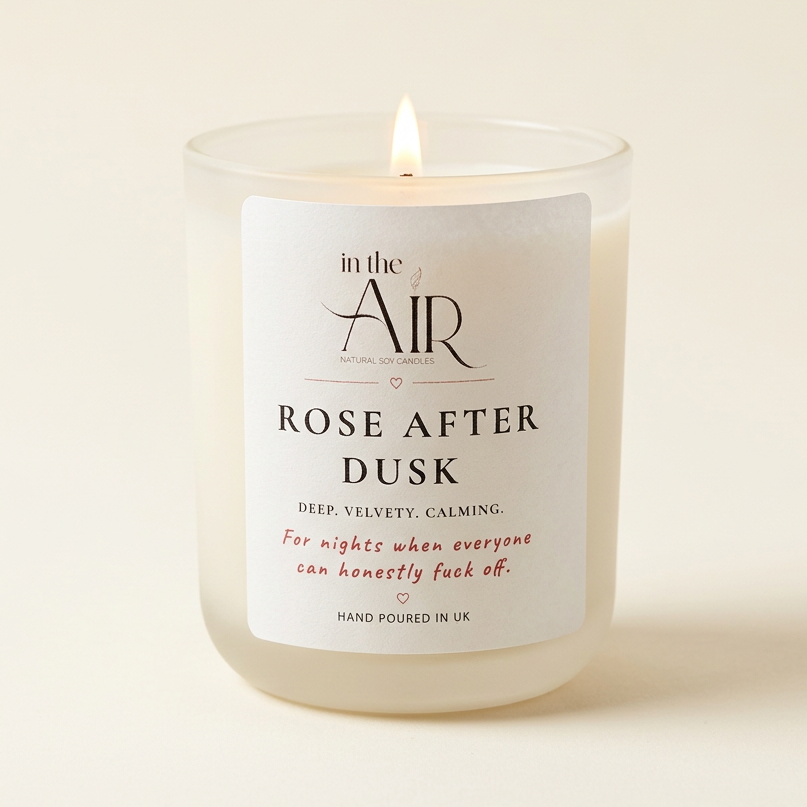 Rose After Dusk Soy Candle
