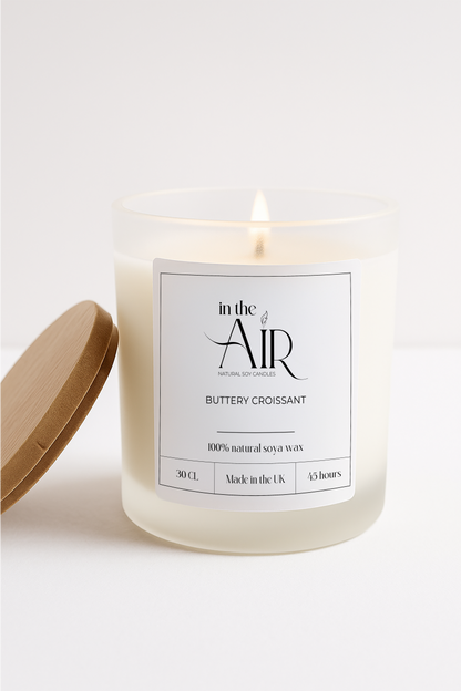 Buttery Croissant Scented Soy Candle 260g