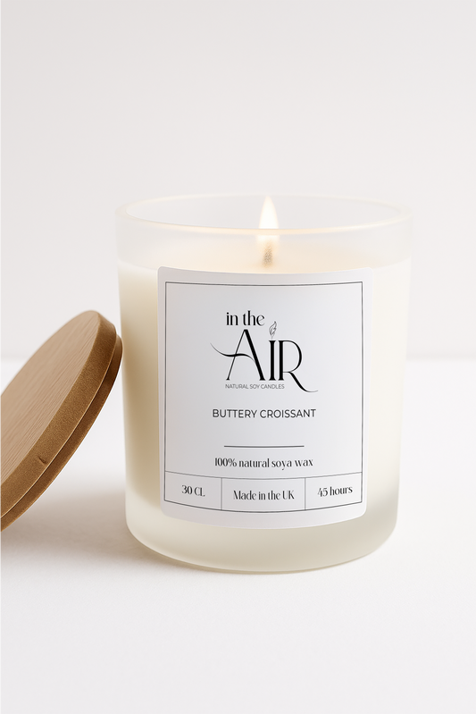 Buttery Croissant Scented Soy Candle 260g
