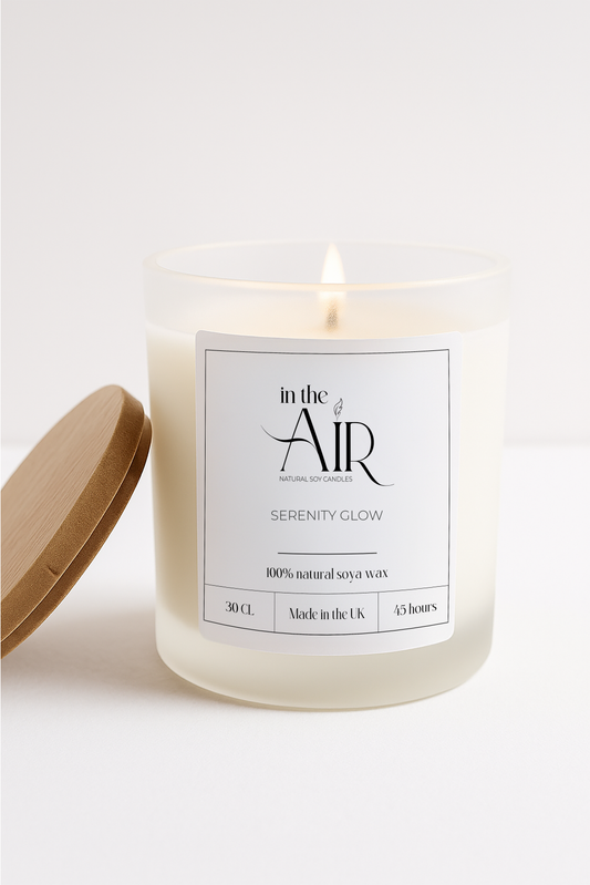 Serenity Glow Scented Soy Candle 260g