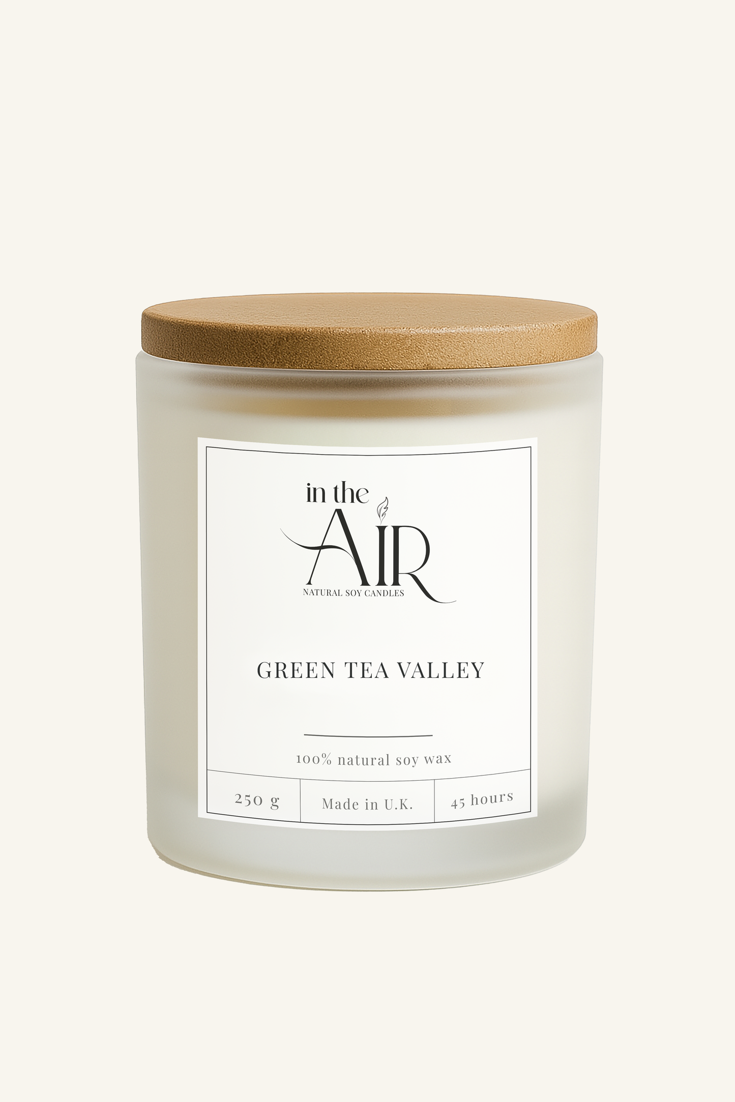 Green Tea Valley Soy Candle