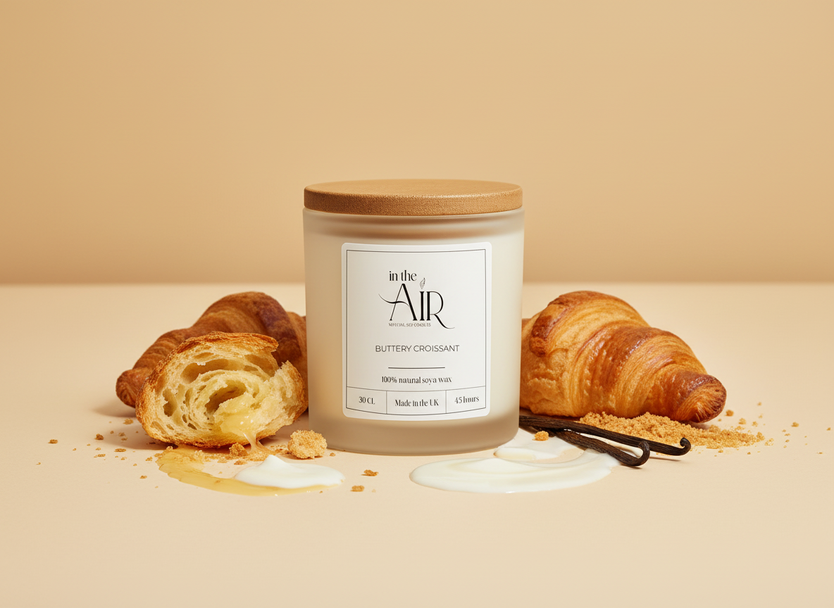 Buttery Croissant Luxury Soy Candle