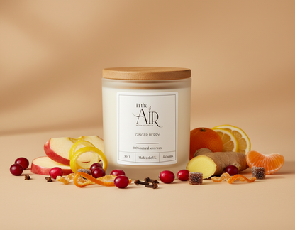 Ginger Berry Soy Candle