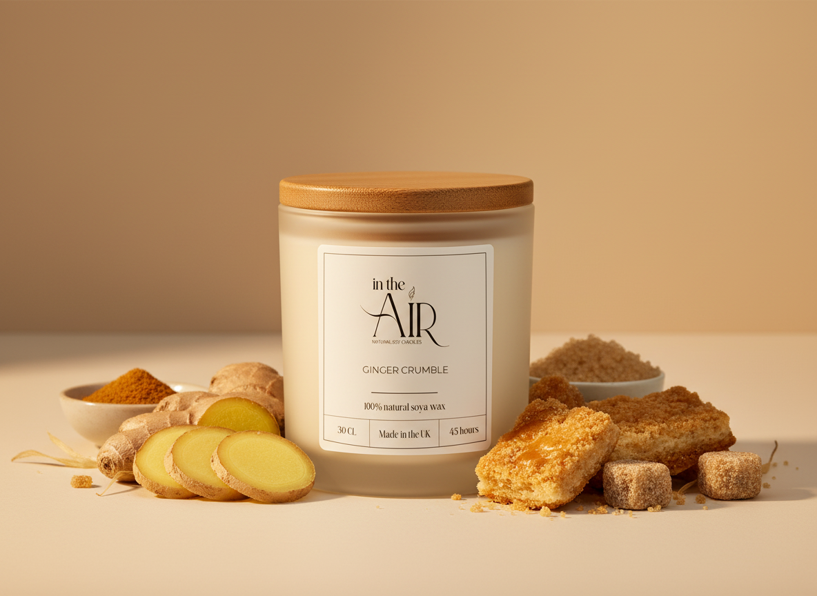 Ginger Crumble Soy Candle