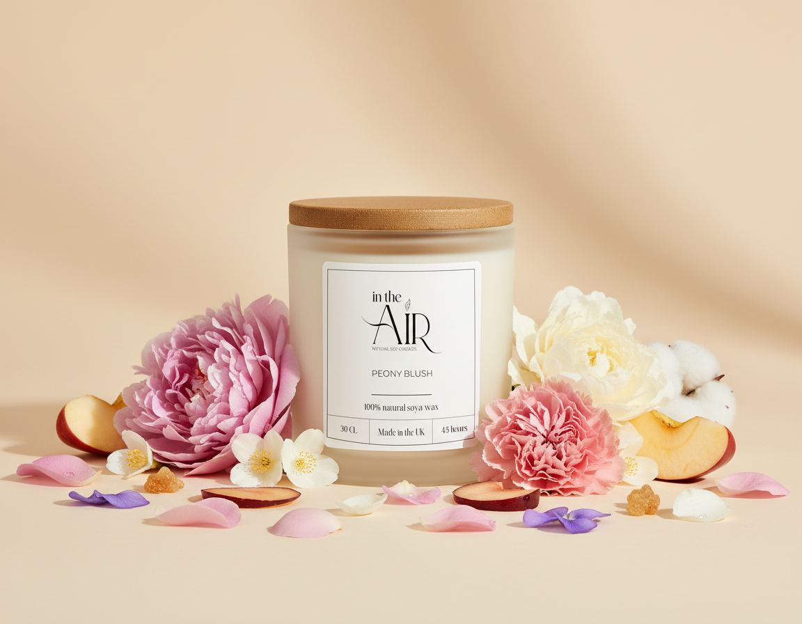 Peony Blush Luxury Soy Candle