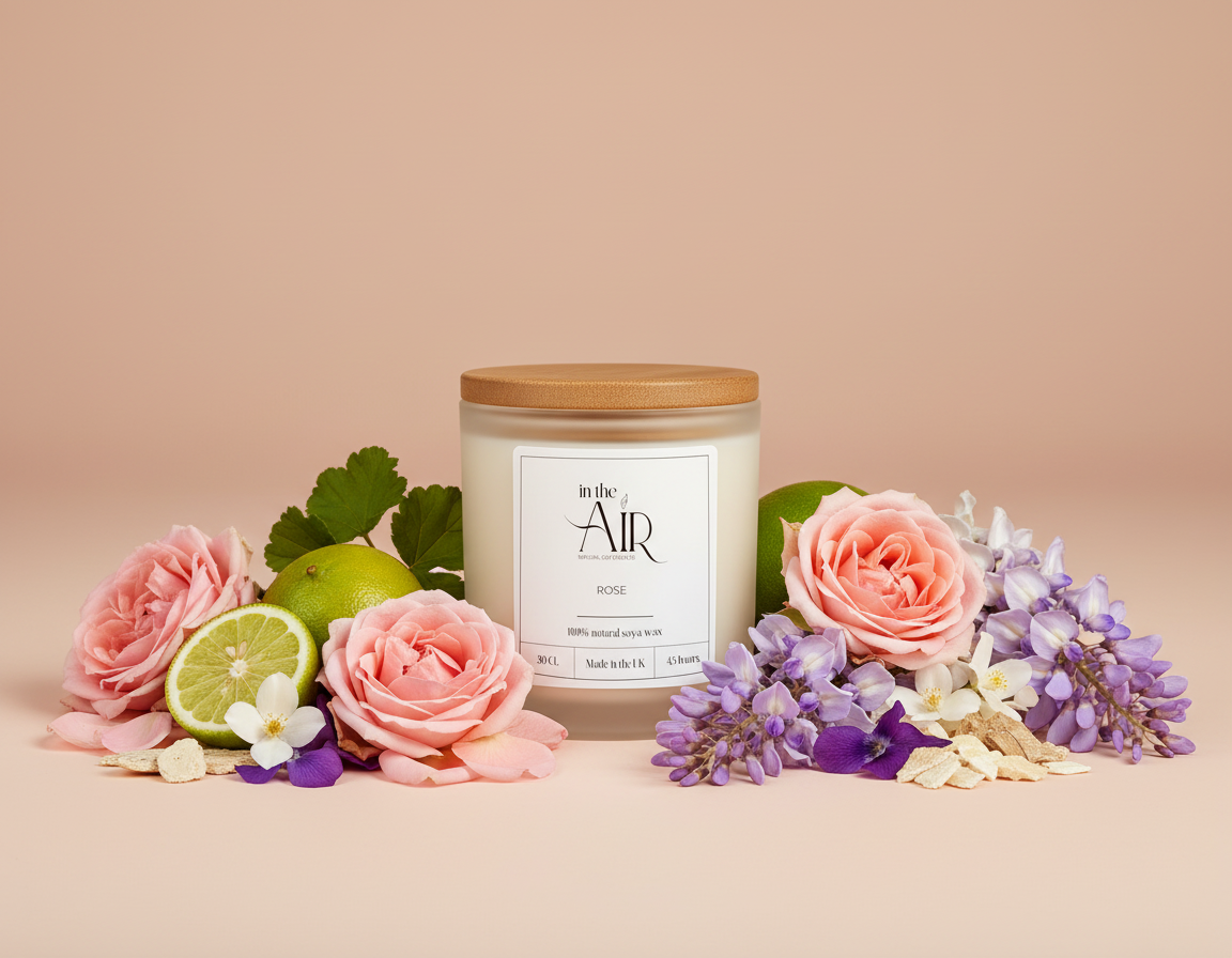 Rose Luxury Soy Candle