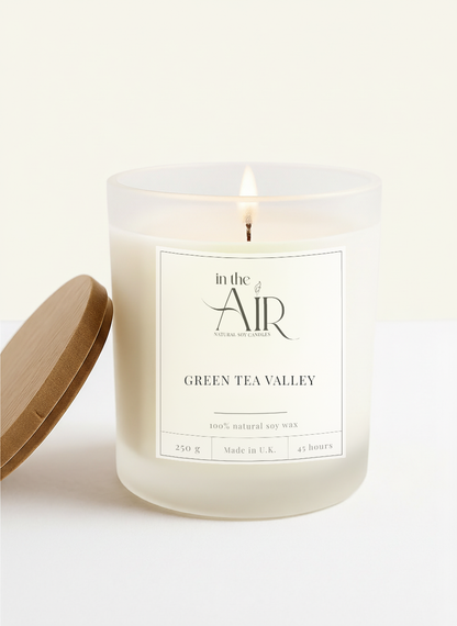 Green Tea Valley Soy Candle