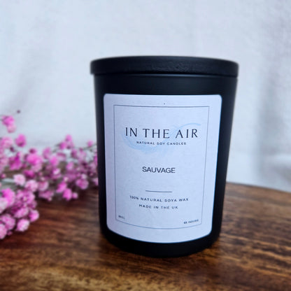 Sauvage-Inspired | 100% Soy Wax | 45h Burn Time