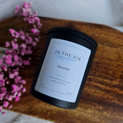 Sauvage-Inspired | 100% Soy Wax | 45h Burn Time