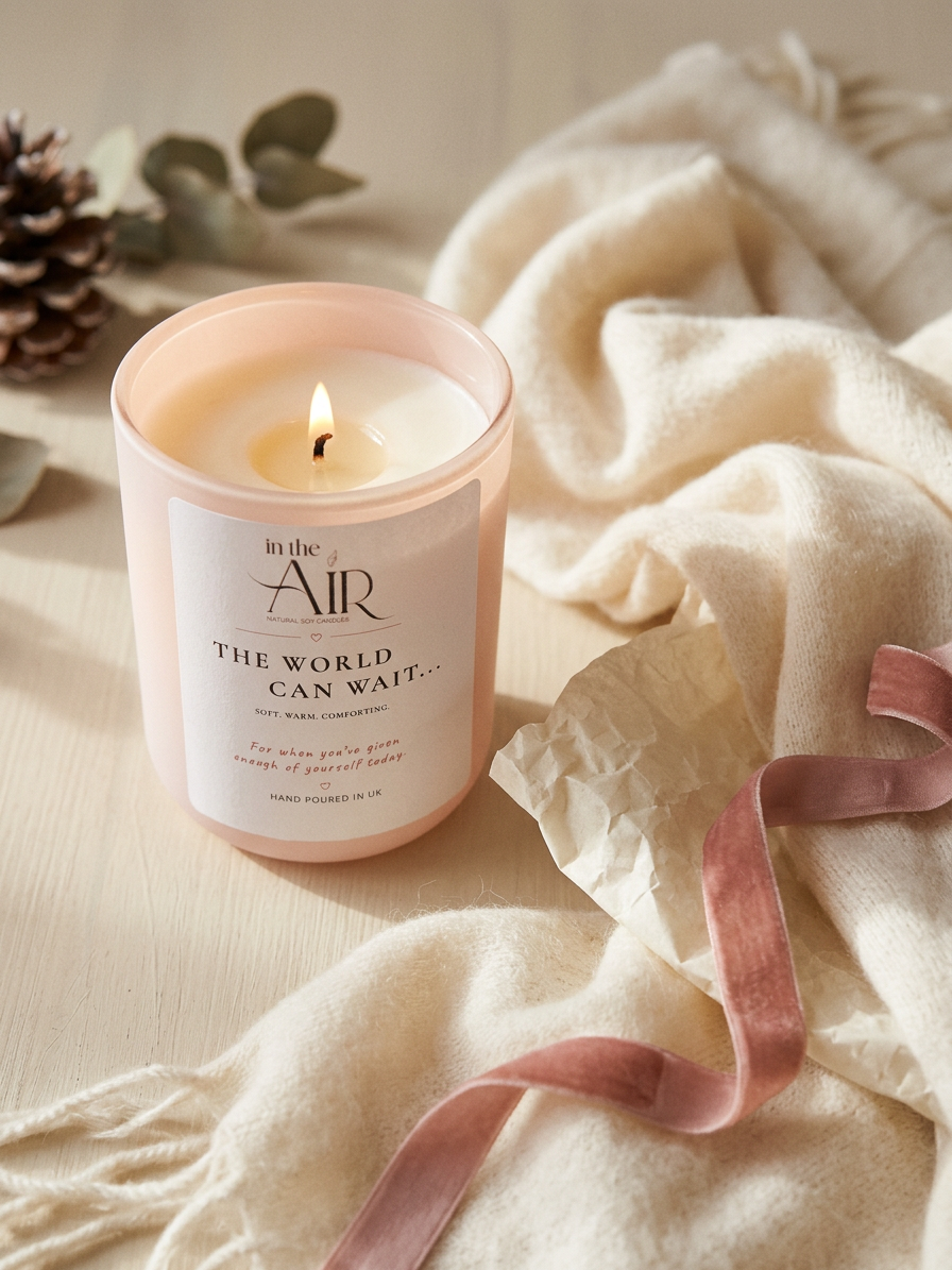 The World Can Wait Soy Candle