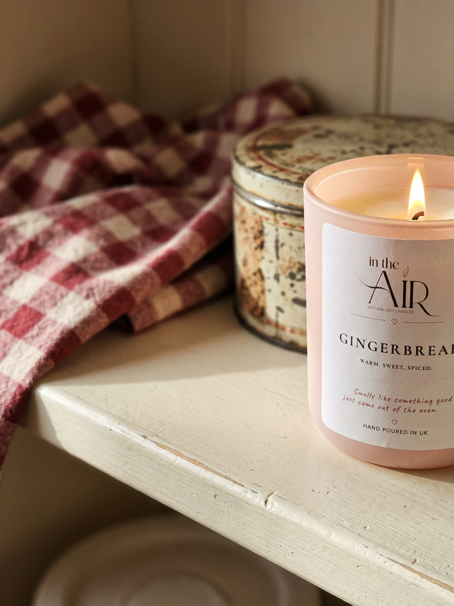 Gingerbread Soy Candle