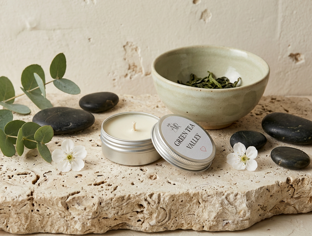 Green Tea Valley - 10 g Candle Sample
