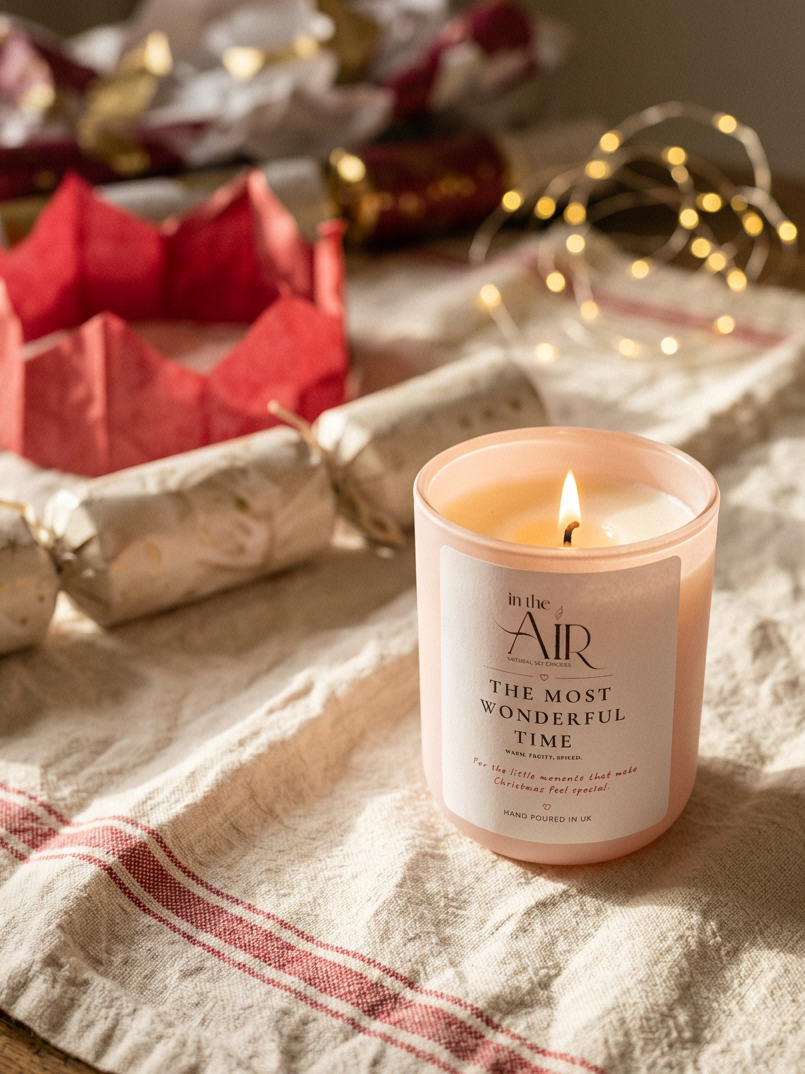 The Most Wonderful Time Soy Candle