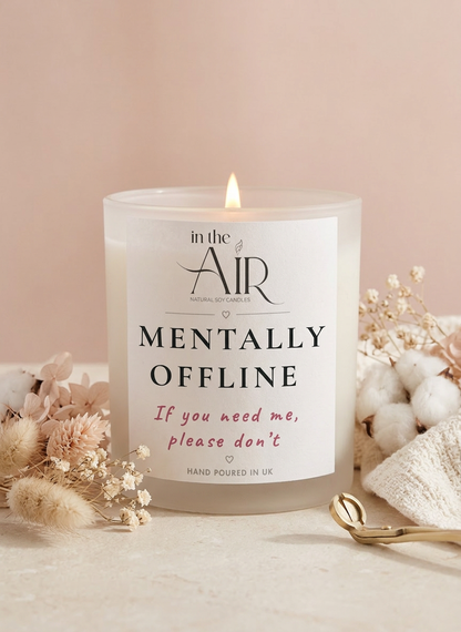 Mentally Offline Candle