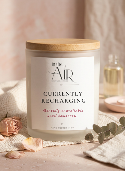 Currently Recharging Candle