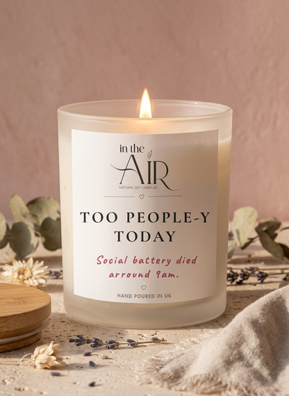 To People-y Today Candle