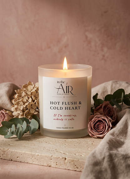 Hot Flush & Cold Heart Candle