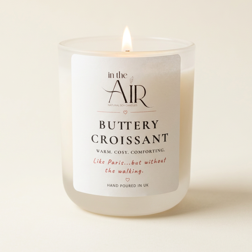 Buttery Croissant Soy Candle