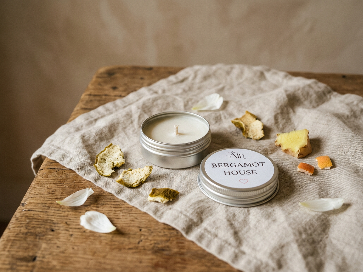 Bergamot House – 10g Soy Candle Sample