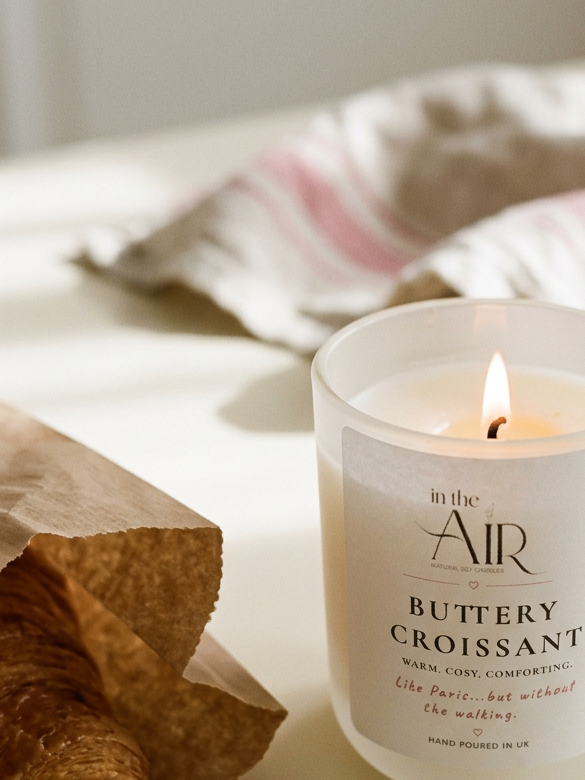Buttery Croissant Soy Candle