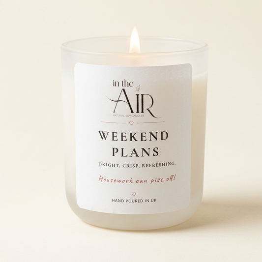 Weekend Plans Soy Candle