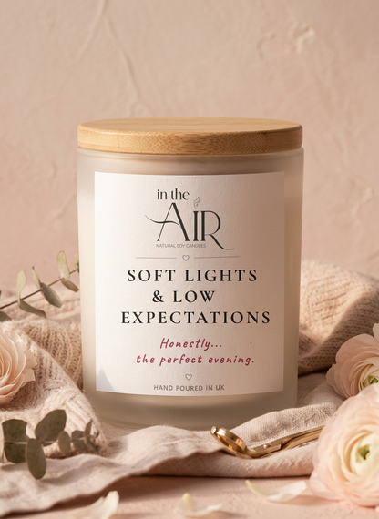 Soft Lights & Low Expectations Candle