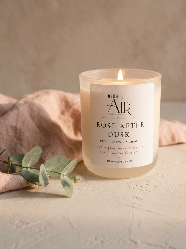 Rose After Dusk Soy Candle