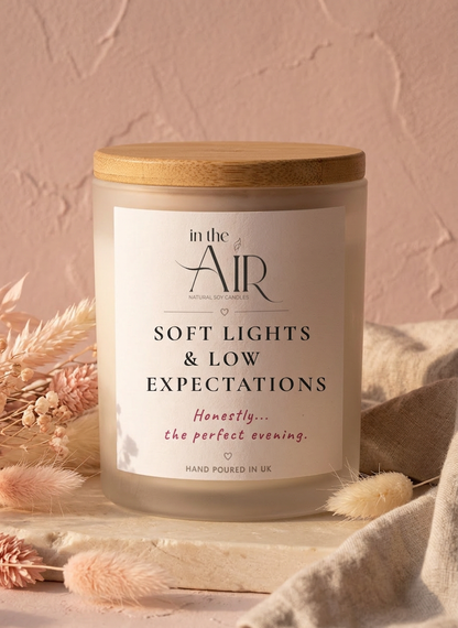 Soft Lights & Low Expectations Candle