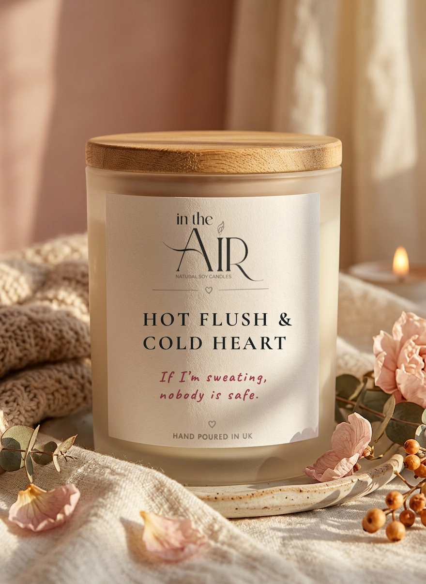 Hot Flush & Cold Heart Candle