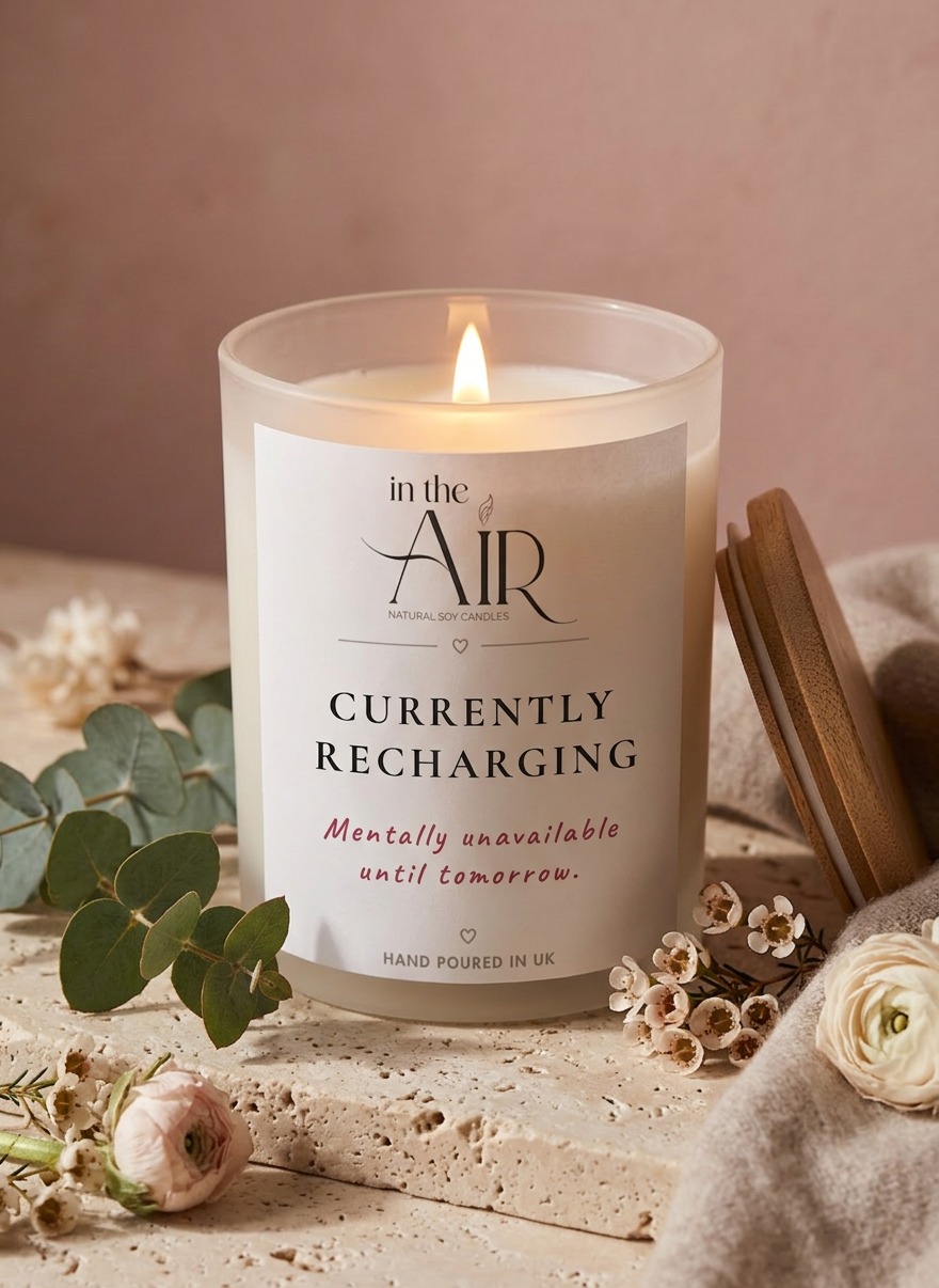 Currently Recharging Candle
